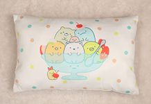 NEW COMERS Cotton Baby Pillow with Super Soft Fabric|1 Month to 5 Year Kids Pillows|Animal & Cartoon Prints|Infant Pillow for Sleep,Bed Set,Head Shaping,Neck Support-12 X 18 In-213, White