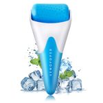 Ice Roller For Face and Eye, Facial Skin Care Tools For Puffiness Migraine Relief and Minor Injury, Upgraded Face Ice Roller Massager For Women（BLUE）