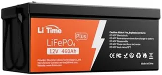 Litime 12V 460Ah Plus LiFePO4 Lithi