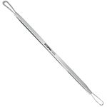 Professional Blackhead and Blemish Remover - Pimple Comedone Removal 2-In-1 Extractor Tool - by Utopia Care (Square)