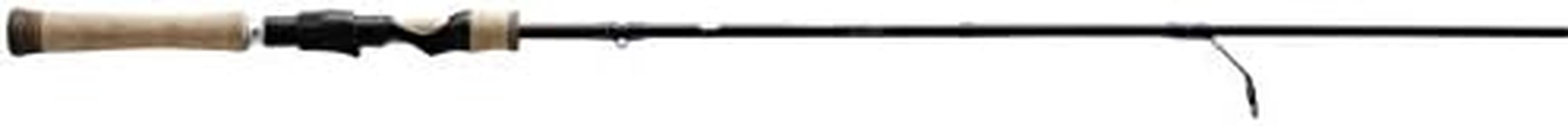 13 FISHING - Defy Silver - 6'6" UL Spinning Rod - 2pc - DEFSS66UL-2, Black