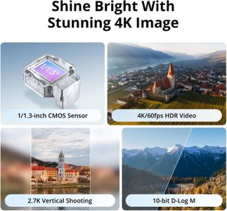 DJI Flip 4K Drone Fly More Combo – Camera Drone with Extra Batteries