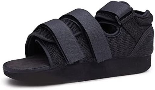 Post op Shoes for Broken Toe Medical Orthopedic Foot Brace Off-loading for Surgery (Small for flat sole)