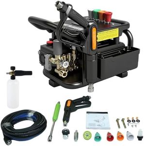 Yoking Electric Pressure Washer, Max 2200 PSI, 3.2 GPM, Triplex Pump