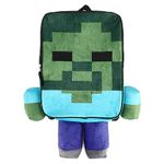 Minecraft Creeper 16" Kids Plush Backpack with Arms