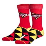 Cool Socks, Hasbro Games, Monopoly Socks for Men, Women, Adult Sizes, Doritos Nacho Cheese, Large