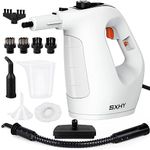 SXHY Steam Cleaner, Handheld Steamer for Cleaning, Multipurpose Pressurized Steam Cleaners for Home Use with Continuous Steam Lock, Unlimited Use Time and 11 Accessory Kit to Remove Grime, Grease