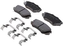 ACDelco Silver 14D1421CHF2 Ceramic Front Disc Brake Pad Set with Clips