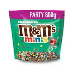 M&M's Minis Milk Chocolate Party Mix Bulk Snack Bag 800g