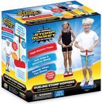 Stomp Rocket Dueling Stomp Hopper - Jump, Bounce & Squeak Foam POGO Jumper for Kids - Toddler Pogo Stick with Soft Grips & Stretchy Bands - STEM Indoor & Outdoor Toys for 3-5 Year Olds