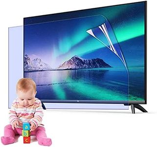 42"-75" Anti Glare Anti Break for Sharp, Sony, Samsung, Hisense, LG TCL etc OLED LED LCD QLED 4K TV Screen Protector Blue Light Filter,Shielding UV and Radiation Monitor Filter,Easy to Install,50" 1095*616