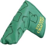 Studio Crafted Augusta Georgia Golf Blade Putter Cover Magnetic (Green)