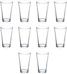 Libbey Pint Glass 16 oz. Set of 10, Bulk Pack - Beer Glasses, Heavy Duty Drinkware - Clear