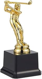 Juvale Golf Trophy, Gold Champion Trophy for Golf Tournaments, Competitions, Parties (3 x 3 x 7 in)