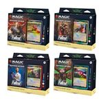 MAGIC THE GATHERING: FALLOUT COMMANDER Deck BUNDLE – Includes All 4 Decks (1 Hail Caesar, 1 Scrappy Survivors, 1 Science!, and 1 Mutant Menace)