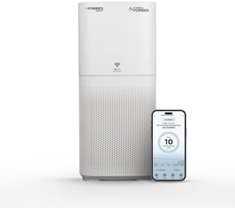 Eureka Forbes Smart Air Purifier 500 | WiFi Enabled | Surround 360° | Removes 99.97% Impurities & PM | True HEPA H13 | 4-Stage, 10-Min Purification | App Control | Sleep Mode | Covers 670 Sq Ft.