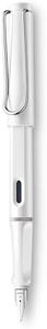 Lamy safari Fountain Pen - Elegant Design Cool Pens, Best Pens For Smooth Writing, Journaling, and Calligraphy - White Extra Fine Point Pen