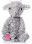 MBHB Digital Voice Recorder Stuffed Animal w/20 Second Recorder, Capture Baby's Heartbeat During Pregnancy + Ultrasound for Baby Showers, Registry, Birthdays, New Mom Gift, Goat