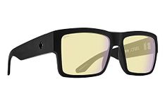 SPY OPTICS - Cyrus Matte Black - Happy Gaming, Blue Light Blocking Glasses, Large, Unisex Adult