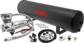 Vixen Air Suspension Kit for Truck/Car Bag/Air Ride/Spring. On Board System- 200psi Compressor, 5 Gallon Tank. for Boat Lift,Towing,Lowering,Leveling Bags,Onboard Train Horn,Semi/SUV VXO4852C