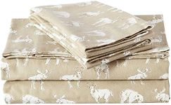 Eddie Bauer Buckhead Ridge Flannel Sheet Set, Full