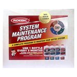 Roebic SMP-1000-PAK-1 Complete Septic System Maintenance Kit: 4 Quarts, Pack of 1, All-in-One Solution for Septic System Care
