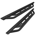 RYNOSKIN Running Boards Fits 2021-2023 Ford Bronco 2 Door Heavy Duty Off Road Side Steps SUV Steel Nerf Bars Step Rails Heavy Texture Black