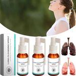 Medilisk Lung Cleansing Spray - Herbal Lung Cleansing Spray,Herbal Lung Cleanse Mist,Herbal Spray Cleansing Lung,Powerful Lung Support & Cleanse (3 Pcs)