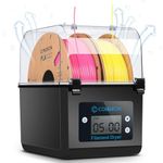 Comgrow 3D Printer Filament Dryer Box, SH01 3D Filament Storages, Keeping Filaments Dry During 3D Printing, Compatible with 1.75mm/2.85mm PLA PETG ABS Material, Filament Dehydrator, Spool Holder