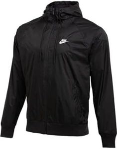 Nike Sportswear Windrunner Hooded Windbreaker Men's Jacket (Black, L)