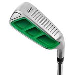 MAZEL Golf Pitching & Chipper Wedge for Men & Women,Right Handed,35,45,55 Degree (Right, Stainless Steel (Green Head), Regular, 35)