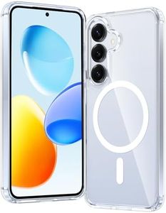 FNTCASE for Samsung Galaxy S25-Plus Case Clear Compatible with Magsafe