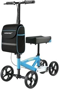 GENKI Knee Walker Scooter Mobility Walking Equipment Alternative Crutch Wheelchair Steerable Foot Ankle Leg Wheelchair