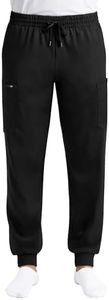 Just Love Men's Jogger Scrub Pant RL-7071-BLK-XL