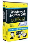 Windows 8 and Office 2013 for Dummies, Book + 2 DVD Bundle by Andy Rathbone (13-May-2013) Paperback