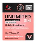 Three Data SIM - 5G Business-Grade Data Renewed Monthly - Perfect for Wifi Routers, Tablets & Phones - Choose your Data Expiry Date (Unlimited Preloaded Until 08/08/2026)