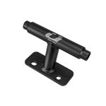 KUAT Dirtbag Bike Storage & Transportation Rack | Durable Steel Compact Direct Bolt-On Secure Bicycle Hauling Mount for Truck Beds Trailers Cargo Carriers | Black, 15mm x 150mm - Thru-Axle - Phat