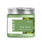 Vedanum Premium Aromatic Tea Tree Bath Salt for Skin Nourishment, Relaxing, Foot Massage, Pain Relief, and Aromatherapy - 200 Gm Jar