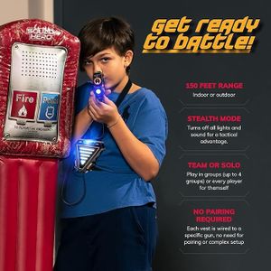 Squad Hero Rechargeable Laser Tag Set – Multiplayer Game Kit