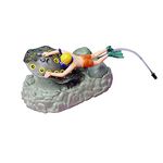 Air Operated Stingray boy Bubble/Oxygen Making Aquarium Decorative Ornament/Accessories/Underwater Movement Toy for Fish Tank (Multicolour Sting Ray Boy)(Air Pump Not Included)