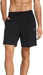 Champion Men's Clothing Cotton Jersey Short, Black, Large