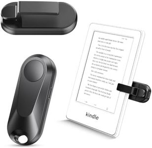 Sycelu RF Remote Control Page Turner for Kindle Paperwhite Oasis eReaders Kobo,Camera Video Recording Remote Triggers, Page Turner for ipad Tablets Reading Novels Comics(Black)