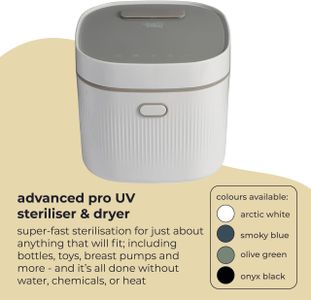 Vital Baby UV Steriliser – White Compact Bottle Sanitizer