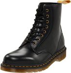 Dr. Martens Vegan 1460 Boot,Black Fleix Rub,5 UK (6 M US Men's/7 M US Women's)