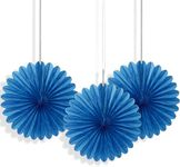 Unique Decorative Fans, Royal Blue