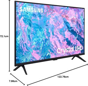 Samsung 55" Crystal UHD 4K Smart TV – HDR, Ultra HD Display