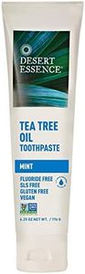 Desert Essence - Toothpaste Natural Tea Tree Oil With Baking Soda Mint - 6.25 oz.
