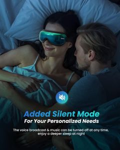 RENPHO Eyeris 1 Eye Massager – Heat & Vibration for Eye Relief