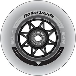 Rollerblade 90mm XT Wheelkit with SG9 Bearings, 8 Pack