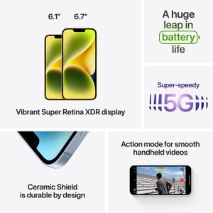 Apple iPhone 14 128GB Smartphone – Midnight